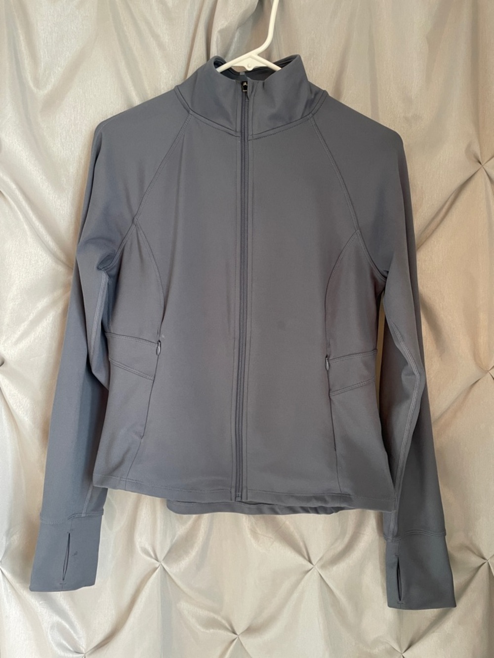 Jockey Gray Full-Zip Athletic Jacket NWOT